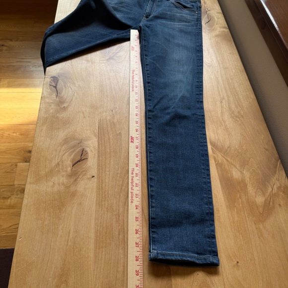 ADRIANO GOLDSCHMIED AG THE PRIMA MID RISE CIGARETTE JEANS TENCEL WHISKERING 29R - Picture 8 of 12